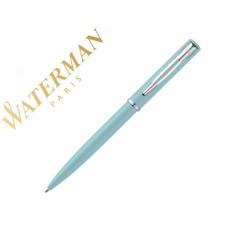 Boligrafo waterman allure pastel azul