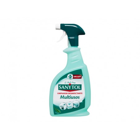 Limpiador desinfectante sanytol multiusos aroma eucalipto bote de 750 ml