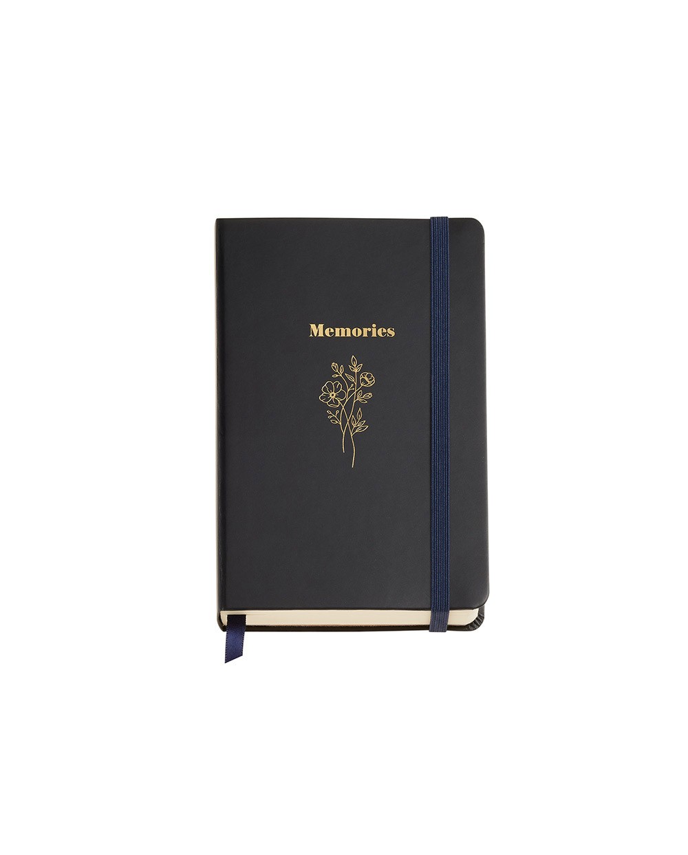 Cuaderno miquelrius british bloom ramo tapa dura con gomilla 100 hojas 100 gr liso 90x140 mm