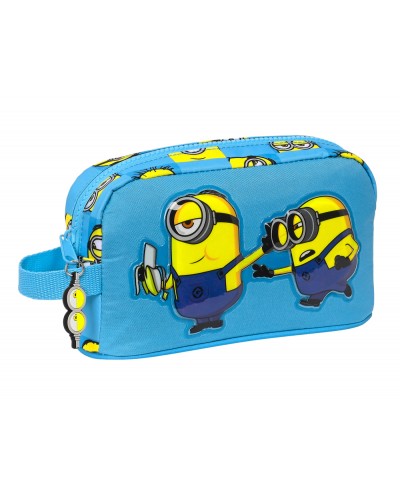 Cartera escolar safta minions minionstatic portadesayunos 215x65x120 mm