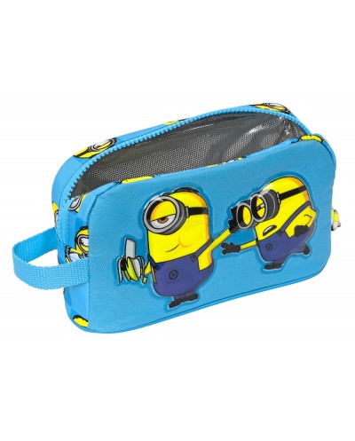 Cartera escolar safta minions minionstatic portadesayunos 215x65x120 mm