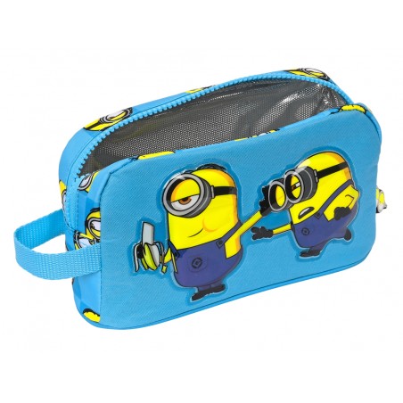 Cartera escolar safta minions minionstatic portadesayunos 215x65x120 mm