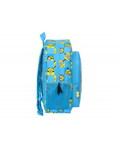 Cartera escolar safta minions minionstatic mochila junior adaptable a carro 320x120x380 mm