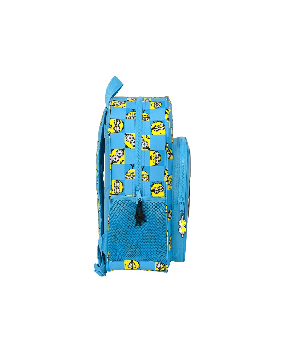 Cartera escolar safta minions minionstatic mochila adaptable a carro 330x140x420 mm