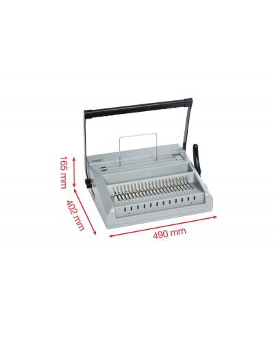 Encuadernadora para espiral gbc multibind mb20 perfora 20 hojas tamano a4 encuaderna 500 hojas