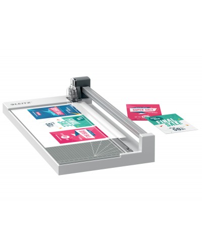 Cizalla de rodillo leitz precision home office a4 base plastico capacidad de corte 10 hojas