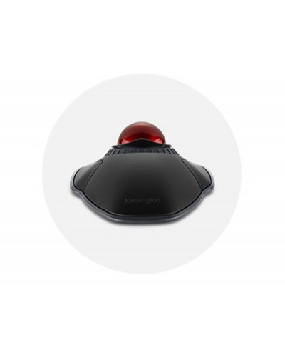 Raton kensington orbit optico trackball inalambrico con anillo desplazamiento color blanco