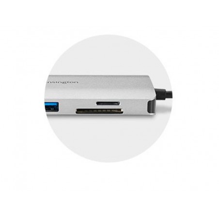 Replicador de puertos kensington uh1400p usb c 85w potencia de paso