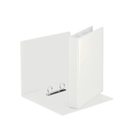 Carpeta canguro esselte basica 2 anillas redondas 16 mm din a4 plastico color blanco