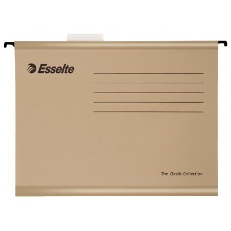 Carpeta colgante esselte pendaflex kraft folio 366x245x345 mm