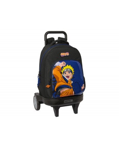 Mochila safta grande con ruedas compact evolution extraible naruto ninja 450x330x220 mm