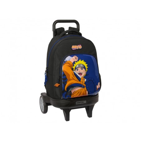 Mochila safta grande con ruedas compact evolution extraible naruto ninja 450x330x220 mm