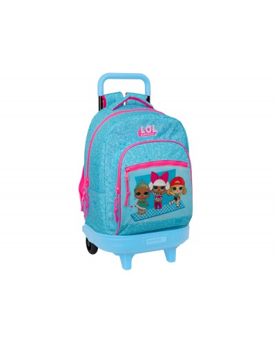 Mochila safta grande con ruedas compact extraible lol surprise divas 220x330x450 mm