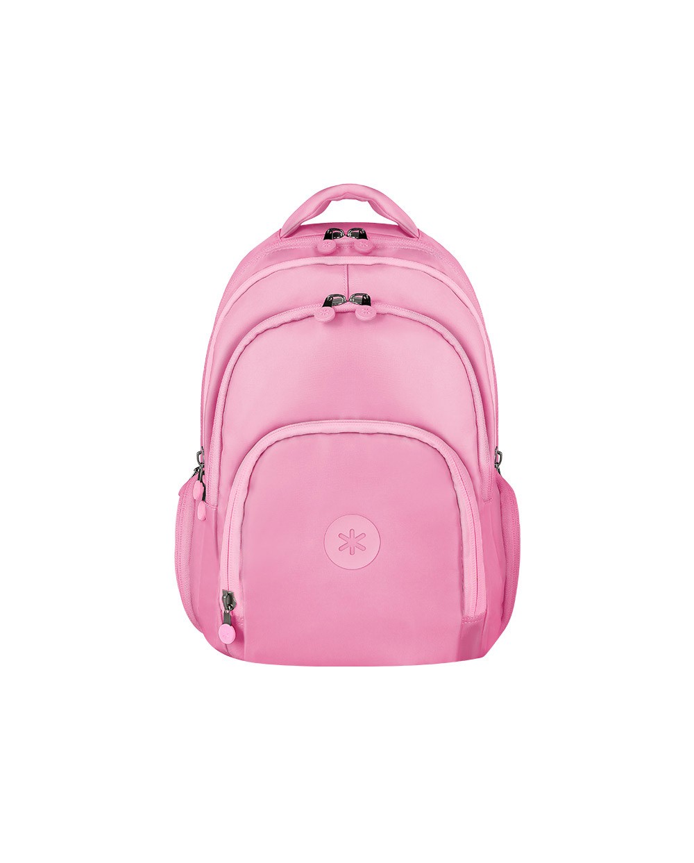 Mochila antartik multibolsillo 19l compartimento para portatil y tablet color rosa 450 x 160 x 300 mm