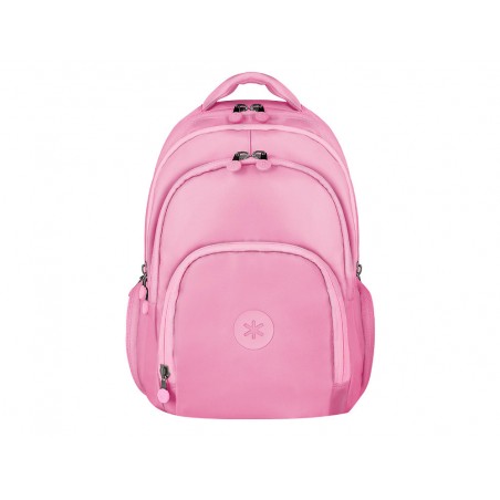 Mochila antartik multibolsillo 19l compartimento para portatil y tablet color rosa 450 x 160 x 300 mm