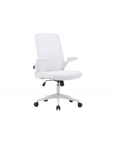 Silla q connect oficina alba malla base metalica alt max 1110 anc 610 prof 580 ruedas premium color blanco