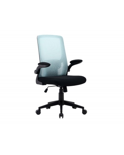 Silla q connect oficina alba malla base metalica alt max 1110 anc 610 prof 580 ruedas premium color negro azul