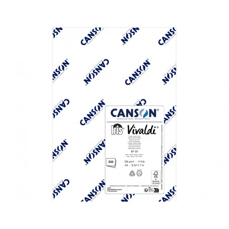 Cartulina guarro din a4 blanco 185 gr paquete de 250 hojas