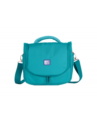 Bolsa isotermica oxford b foodie rpet color verde aqua 220x250x160 mm