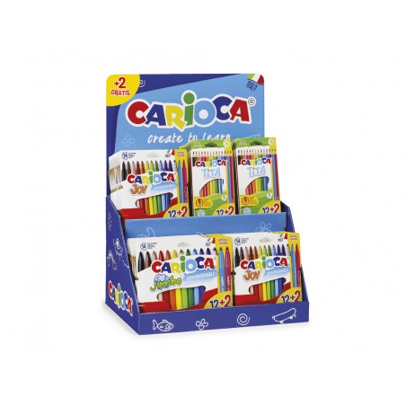 Expositor sobremesa carioca counter 48 unidades joy jumbo tita 122 unidades