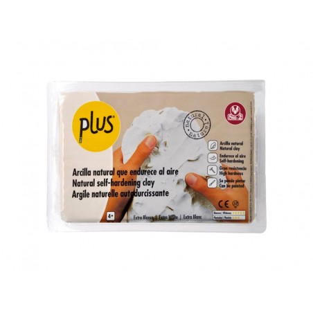 Pasta de modelar sio 2 plus extra color blanco paquete de 1 kg
