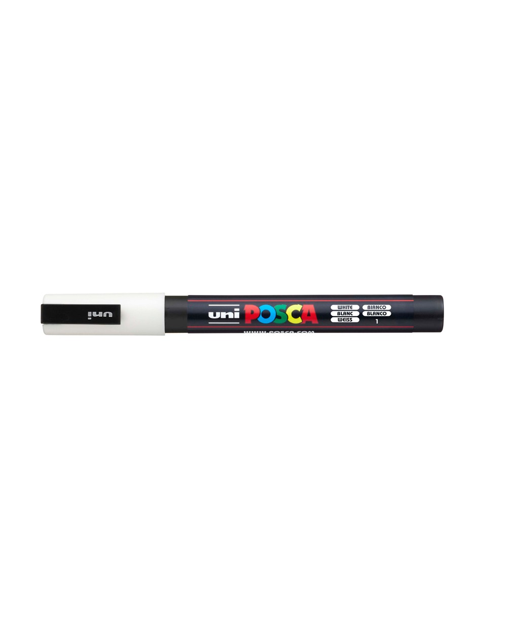 Rotulador uni posca pc 3m blanco