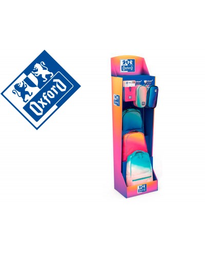 Contenido 1 1 para expositor oxford gradient mochilas estuches portatodos bolsas isotermicas