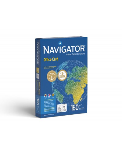 Papel fotocopiadora navigator din a3 160 gramos papel multiuso ink jet y laser paquete de 250 hojas