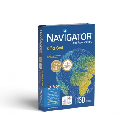 Papel fotocopiadora navigator din a3 160 gramos papel multiuso ink jet y laser paquete de 250 hojas
