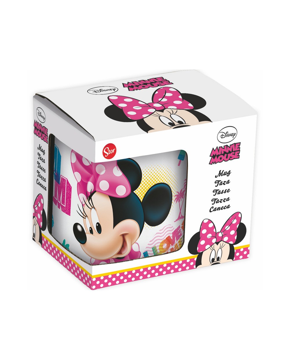 Taza grande safta 325ml minnie mouse nalve 100x117x87 mm