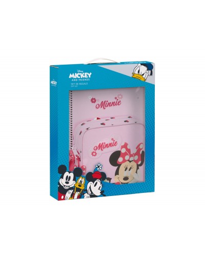 Set regalo safta pequeno minnie mouse nalve 350x280x60 mm