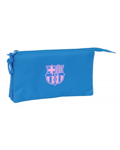 Bolso escolar portatodo safta triple fc barcelona girl 30x220x120 mm