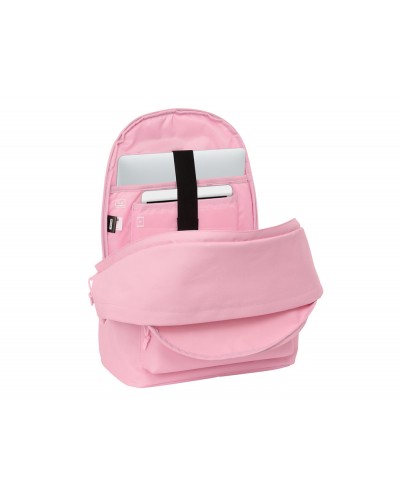 Mochila safta doble para portatil 156 usb real madrid girl 440x310x180 mm