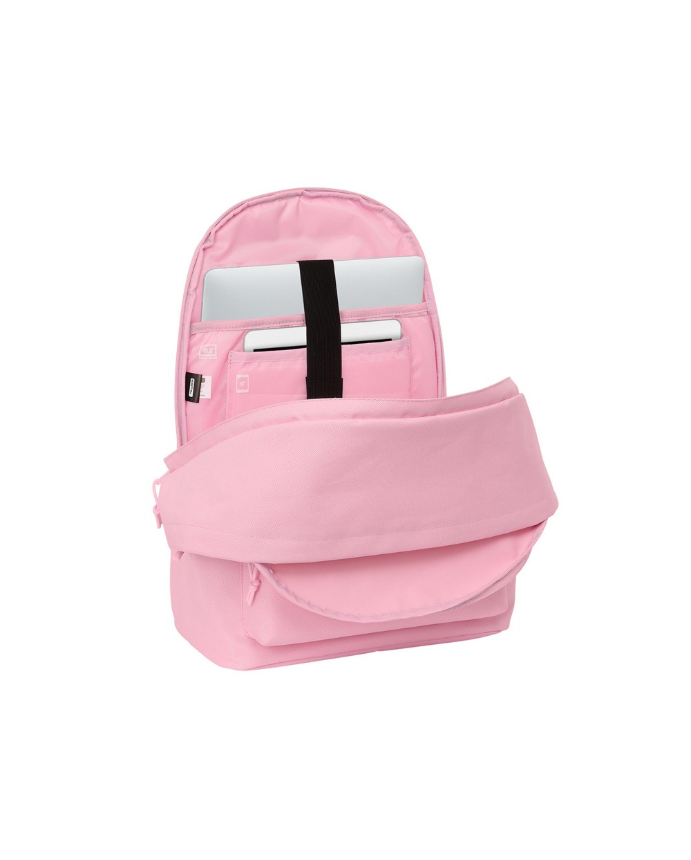 Mochila safta doble para portatil 156 usb real madrid girl 440x310x180 mm