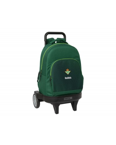 Mochila safta grande con ruedas compact evolution extraible resistente al agua real betis balompie