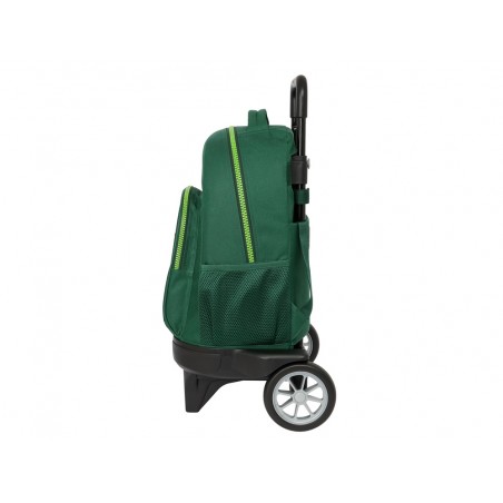 Mochila safta grande con ruedas compact evolution extraible resistente al agua real betis balompie