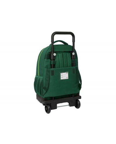 Mochila safta grande con ruedas compact extraibles safta resistente al agua real betis balompie 450x330x220 mm