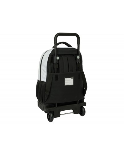 Mochila safta grande con ruedas compact extraible real madrid 1 equipacion 24 25 450x330x220 mm