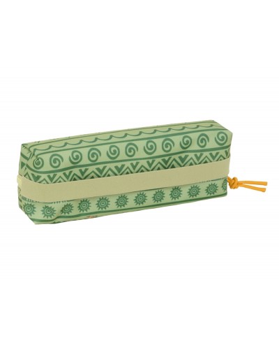 Bolso escolar portatodo safta rectangular con goma elastica 22cm mufasa 70x220x40 mm
