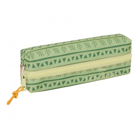 Bolso escolar portatodo safta rectangular con goma elastica 22cm mufasa 70x220x40 mm