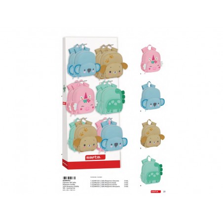 Relleno expositor safta 945 neopreno animalitos 280x650x1580 mm
