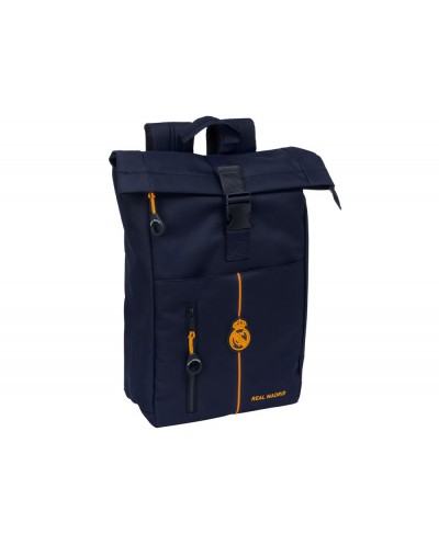 Mochila safta solapa para portatil 156 real madrid 2 equipacion 24 25 130x280x420 mm