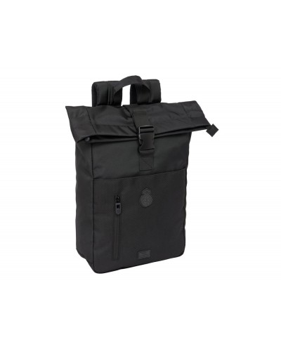 Mochila safta solapa para portatil 156 real madrid premium 130x280x420 mm
