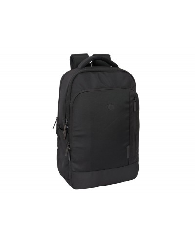 Mochila safta para portatil 156 tablet usb fc barcelona premium black 150x290x440 mm