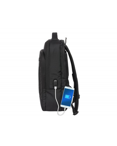 Mochila safta para portatil 156 tablet usb fc barcelona premium black 150x290x440 mm