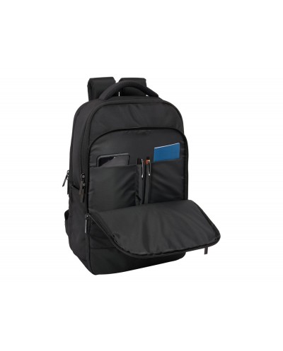 Mochila safta para portatil 156 tablet usb fc barcelona premium black 150x290x440 mm