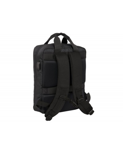 Mochila safta para portatil 133 usb real madrid premium 110x290x390 mm