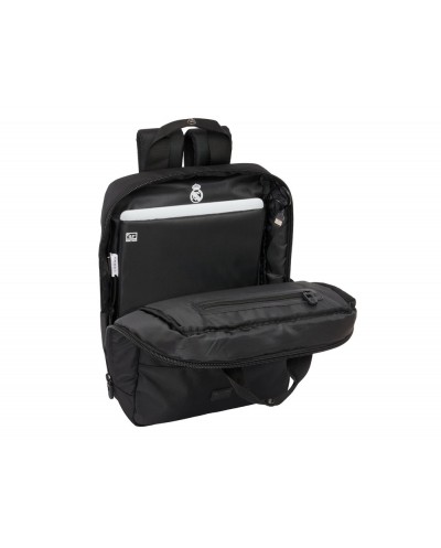 Mochila safta para portatil 133 usb real madrid premium 110x290x390 mm
