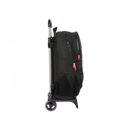Mochila safta mod 665 con carro 905 fc barcelona black 160x320x440 mm