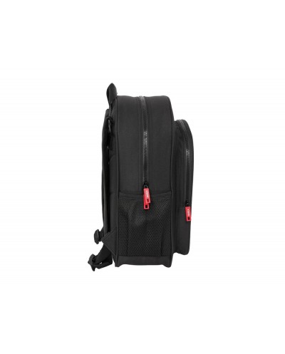 Mochila safta junior adaptable a carro fc barcelona black 120x320x380 mm